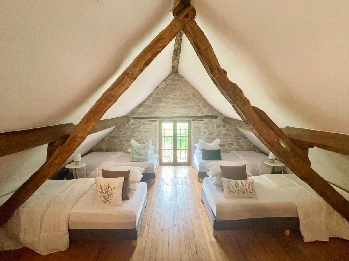 Domaine Du Bonheur En Pierre Avec Piscine, Proche Sarlat Villa Carlux Eksteriør billede