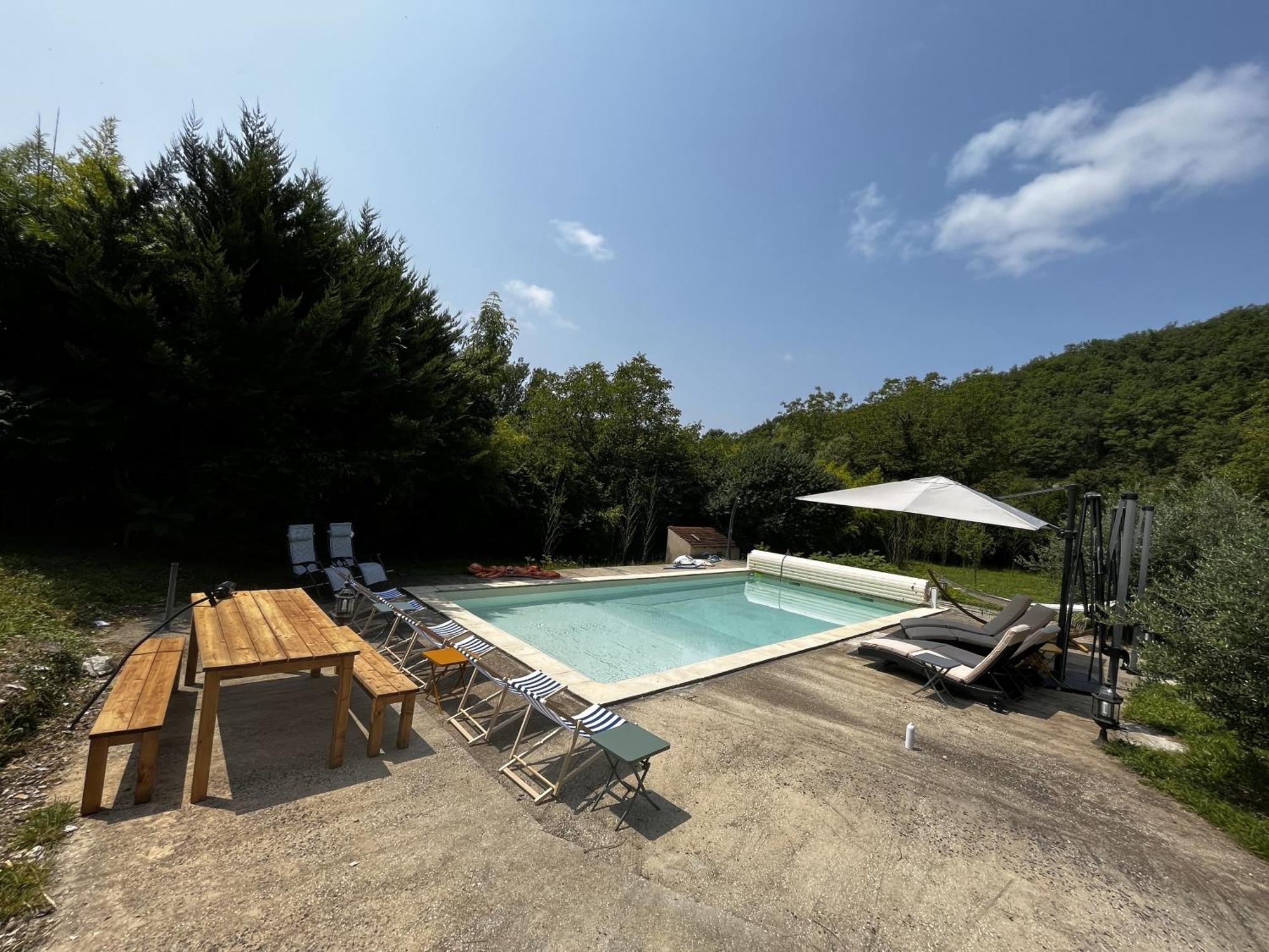 Domaine Du Bonheur En Pierre Avec Piscine, Proche Sarlat Villa Carlux Eksteriør billede